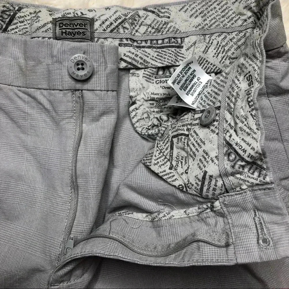 Denver Hayes Dress  Pants Grey Size 34 - Picture 4 of 16